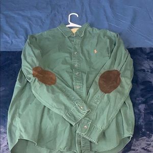 Vintage Ralph Lauren Button Down W/ Elbow Pads